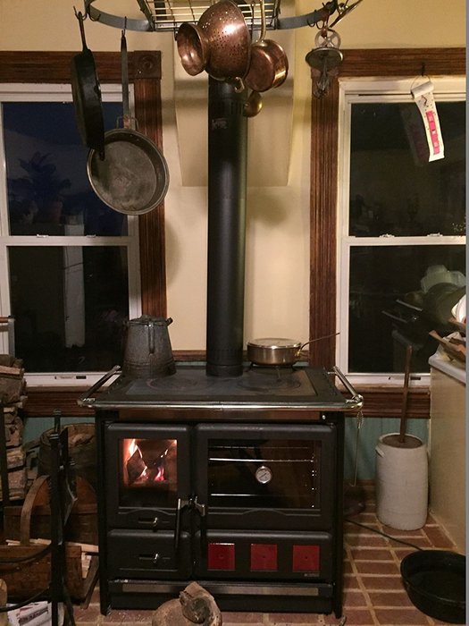 Wood Burning Cook Stove La Nordica "Rosa XXL", with Baking Oven N4