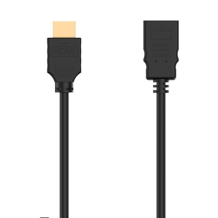 HDMI Extension Cable, Rankie 2-Pack High Speed HDMI Extension Cable Male to Female with Ethernet - 6 Feet (Black... N4