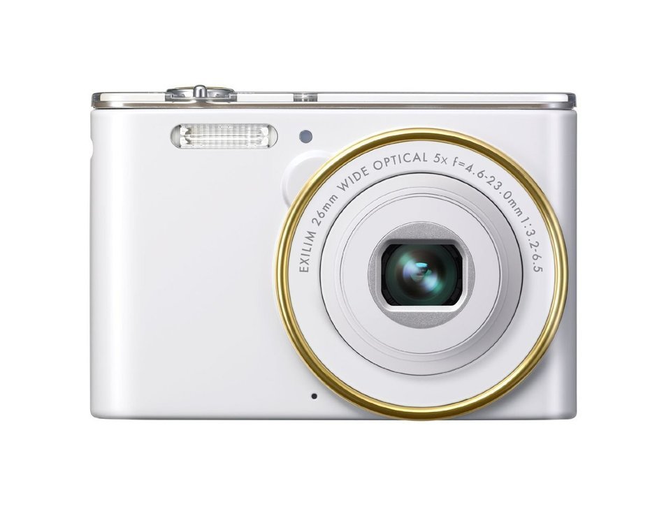 Casio Exilim Ex-je10we Digital Camera White Exilim Ex-je10 N3