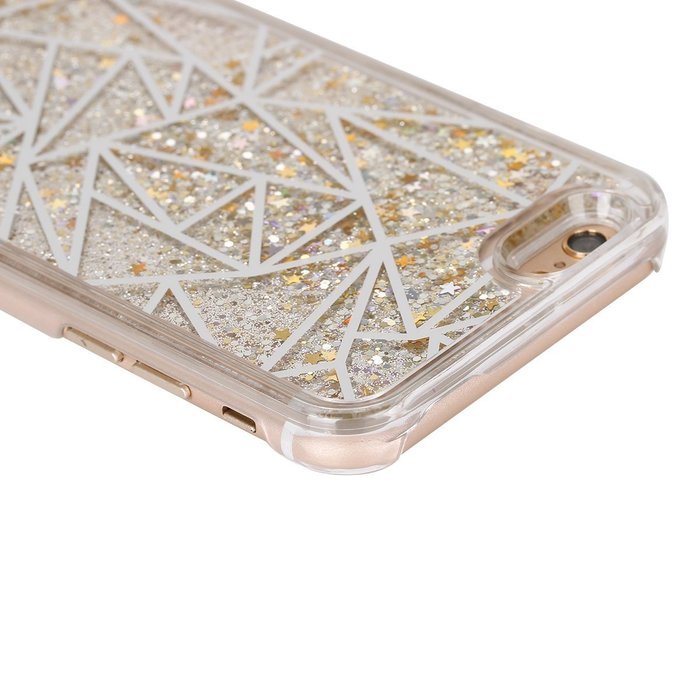 iPhone 6 Case, iPhone 6S Case,PHEZEN Christmas Tree Santa Claus Design Cool Quicksand Moving Stars Bling Glitter... N27