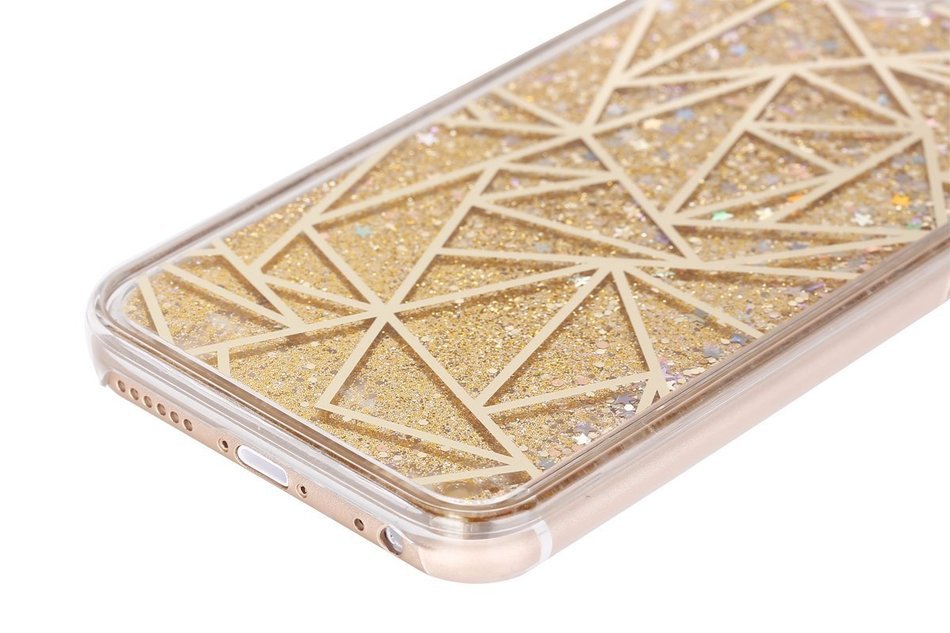 iPhone 6 Case, iPhone 6S Case,PHEZEN Christmas Tree Santa Claus Design Cool Quicksand Moving Stars Bling Glitter... N30