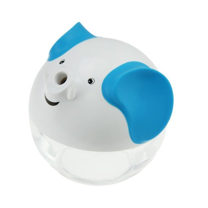 Cute Cartoon Elephant Electric USB Ultrasonic Quiet Humidifier Auto Touch off, LED Light Anion Oxygen Aromatherapy... N9