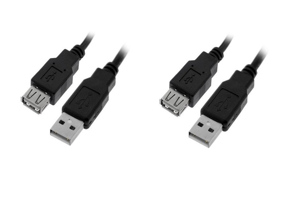 C&E 10 Pack USB 2.0 Extension Cable 15 Feet CNE460272 N24