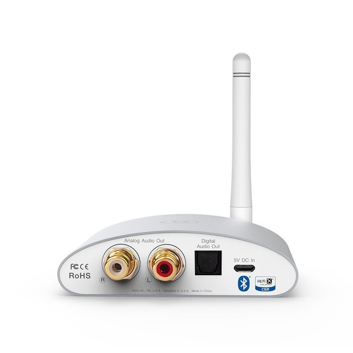 Auris bluMe True Hi-Fi Bluetooth Music Receiver, Gold N8