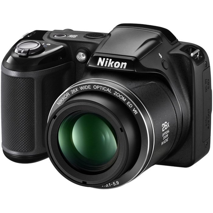 Nikon COOLPIX L320 16MP 720p HD Video Black Digital Camera (Certified Refurbished) N2