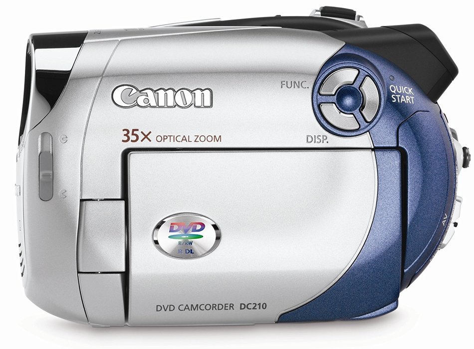 Canon DC210 DVD Camcorder with 35x Optical Zoom (Discontinued by