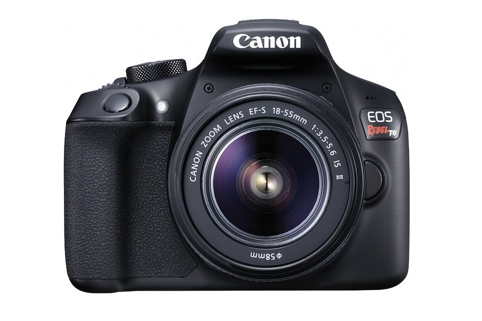 Canon EOS Rebel T6 Digital SLR Camera Kit with EF-S 18-55mm f/3.5-5.6 IS II Lens with Corel PaintShop Pro X8 Ultimate N16