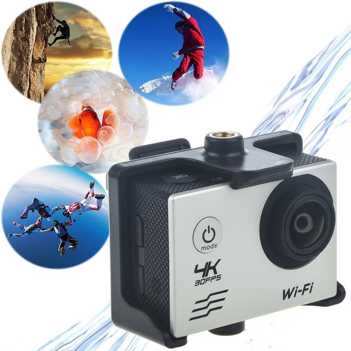 ABLEGRID&reg; AG9000X 30-meter Waterproof 16MP 2.0 inch WIFI Ultra-HD 4K Sports Action Camera with 170&deg; wide Angle... N3