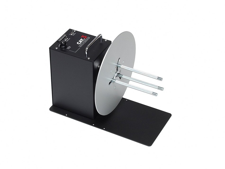 LABELMATE CAT-3-ACH Label Rewinder, 12.5" Height, 11" Width, Black
