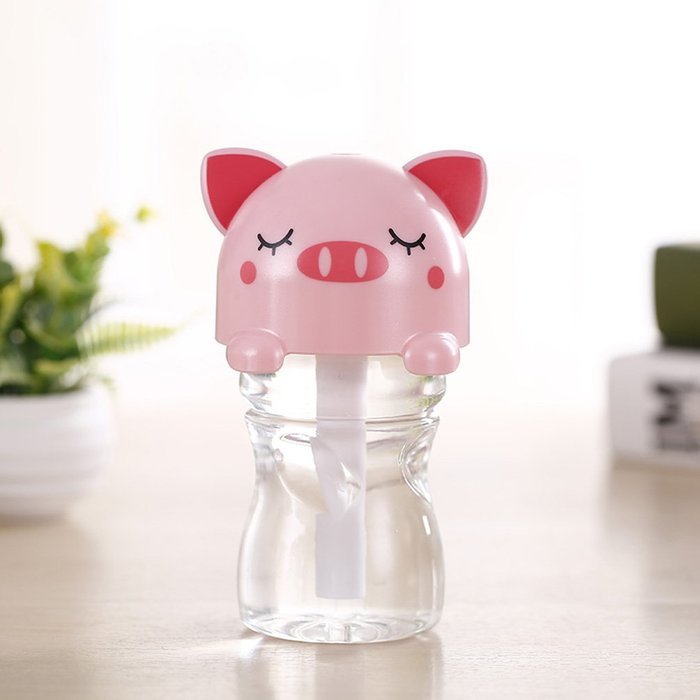 YYF Cute Cartoon Mini Humidifier 280ml Portable USB Humidifier for Baby Room Bedroom Office Spa N3