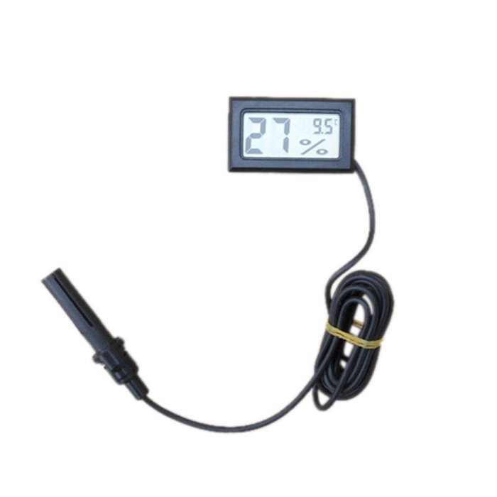 Kingfansion New Mini Digital LCD Display temperature Humidity Meter Thermometer Hygrometer (White) N2