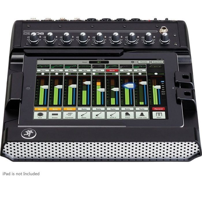 Mackie DL806L | 8-channel Digital Live Sound Mixer with iPad Control Lightning N2