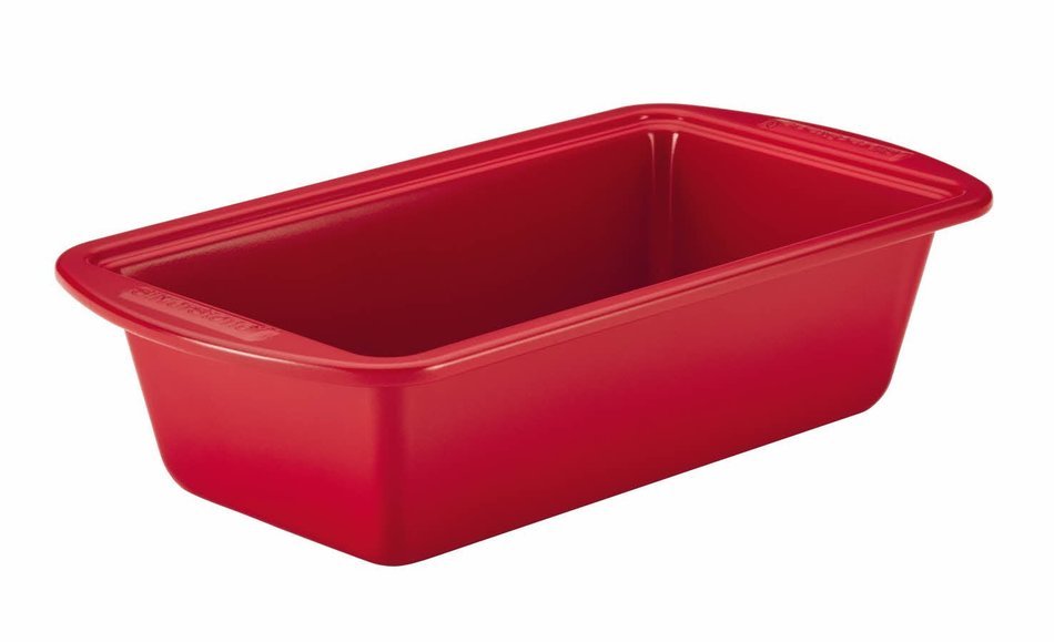 SilverStone Hybrid Ceramic Nonstick Bakeware Steel Bread & Meat Loaf Pan, 9-Inch x 5-Inch, Marine Blue N4