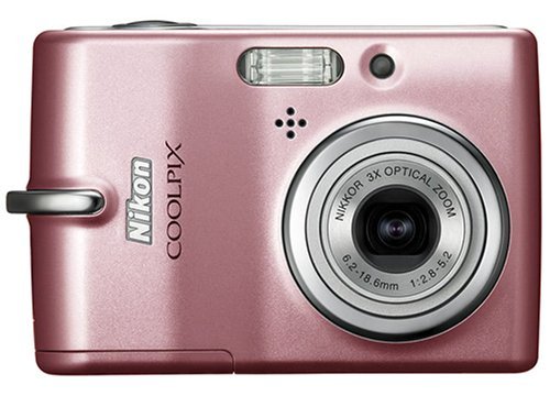 Nikon Coolpix L10 5.0MP 3x Zoom Digital Camera (Pink) N3
