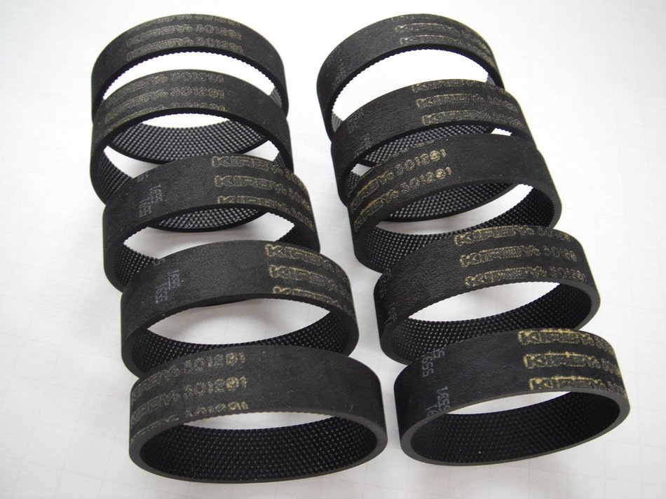Kirby Vacuum Cleaner Belts 301291-3 (3 pack) fits all Generation series models G3, G4, G5, G6, G7, Ultimate G,... N2