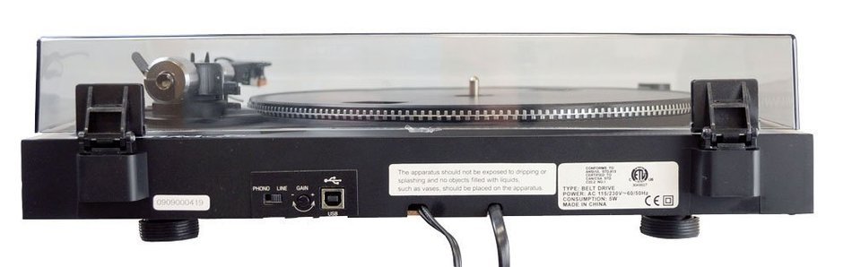 Pyle Turntable Record Player and Pre-Amplifier Package - PLTTB3U Belt Drive USB Turntable with Digital Recording... N2