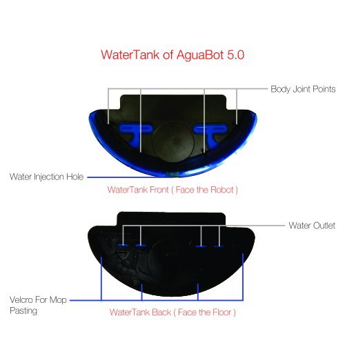 Milagrow Aguabot 5.0 - 1st Full Wet Mopping & Dry Cleaning Floor Robot N2