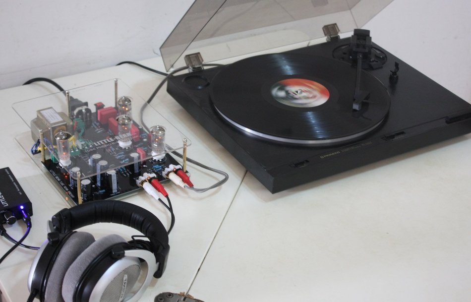 Little Bear Tube valve Phono Turntable RIAA MM Preamp preamplifier amplifier Ver2.2