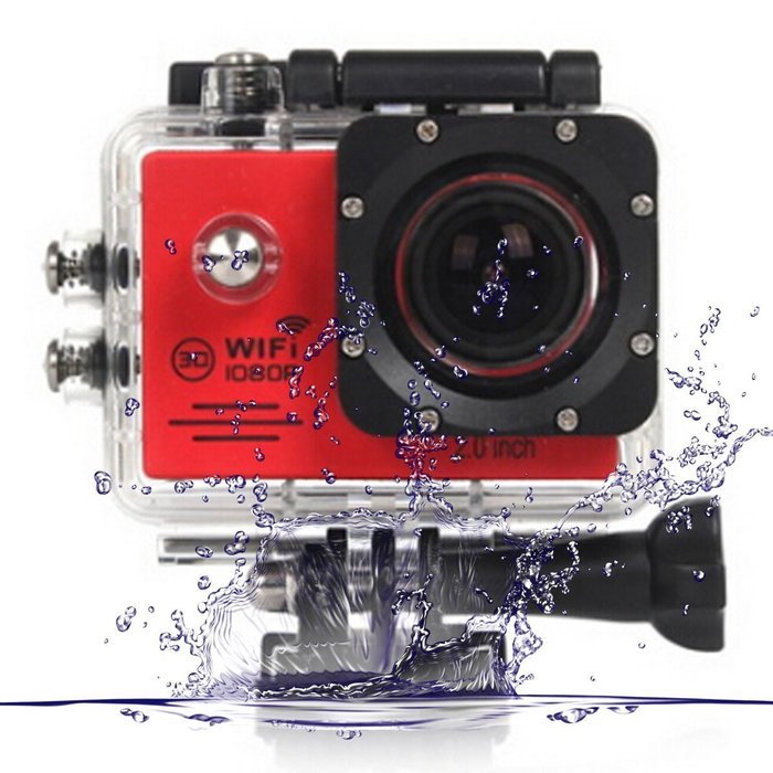 LADEY HD Digital Sports Waterproof Camera,12MP 1080P WIFI 2.0 LTPS LCD Screen Camera,170 Degree Wide Angle 30M... N14