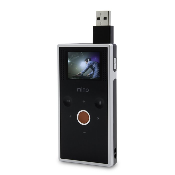 Flip Mino Video Camera - White, 2 GB, 1 Hour (1st Generation) N3
