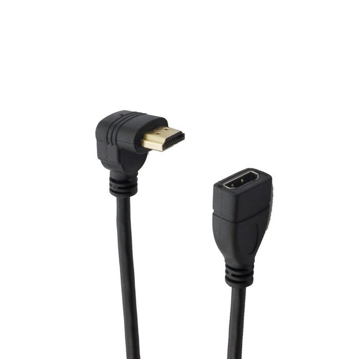 Seadream 20" 50CM 90 Degree HDMI Right-toward Male to HDMI Female Cable Adapter Connector (Right-toward) N12