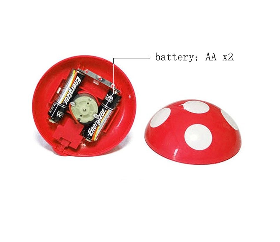 HONBAY Mini Cute Table Dust Vaccum Cleaner, Mushroom Shaped New Portable Corner Desk Vaccum Cleaner Mini Cute...