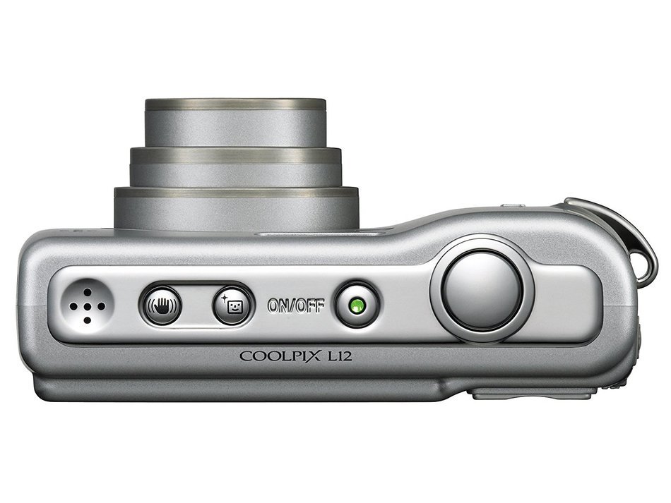 Nikon Coolpix L12 7MP Digital Camera with 3x Optical Vibration Reduction Zoom N4