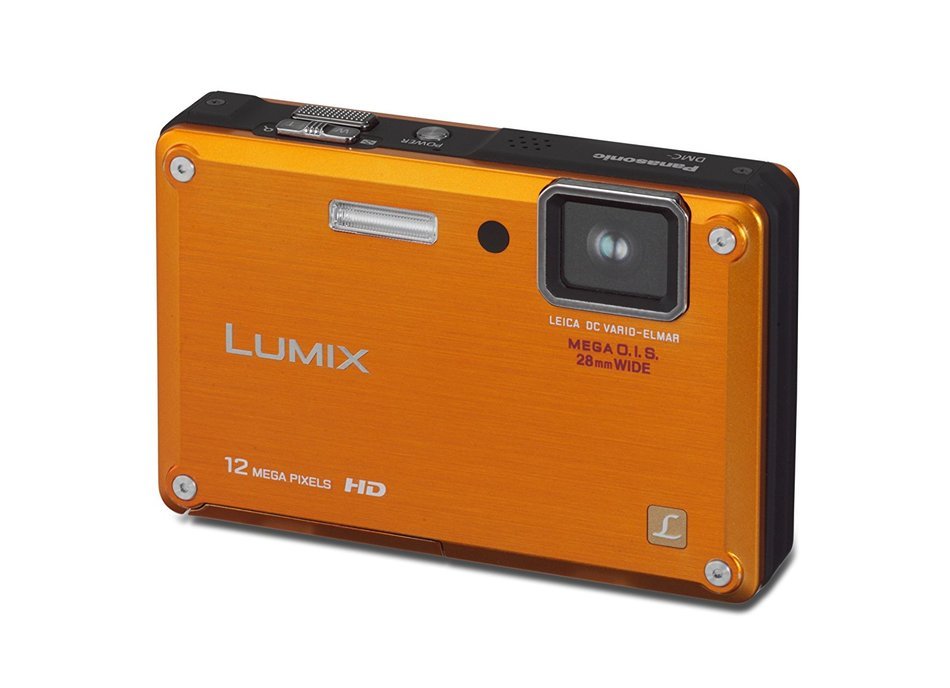 Panasonic Lumix DMC-TS1 12MP Digital Camera with 4.6x Wide Angle MEGA Optical Image Stabilized Zoom and 2.7 inch... N8