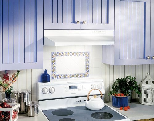 Broan F402404 Two-Speed Four-Way Convertible Range Hood, 24-Inch, Stainless Steel N2