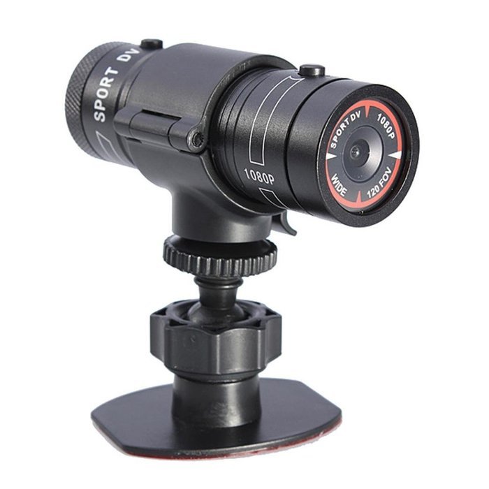 Sport Camcorder, POTO 1080P HD Bike Motorcycle Helmet Sports Mini Action Camera Video DVR DV Camcorder N4