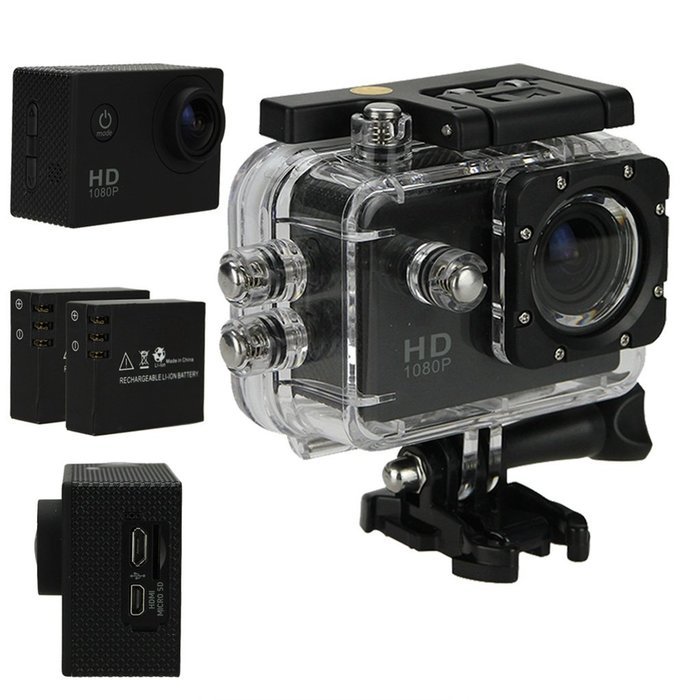 CXTX WIFI Wireless Mini 1080P HD 30-Meter Waterproof Sports DV Full 2.0" LCD 170&deg; Wide Angle Lens Video outdoor... N13