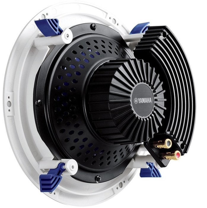 Yamaha Custom Easy-to-install In-Ceiling 2-Way 140 watts Moisture Resistant Speaker Set of 4 with a 8" PP Mica... N6