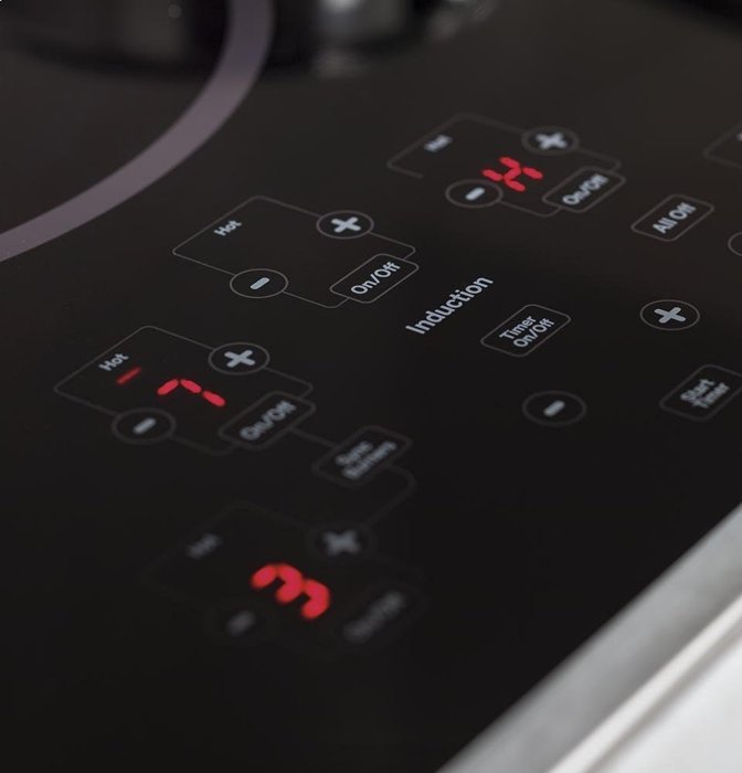 GE Profile PHP9036SJSS 36" Built-in Induction Cooktop with 5 Elements Digital Touch Controls Keep-Warm Setting... N3