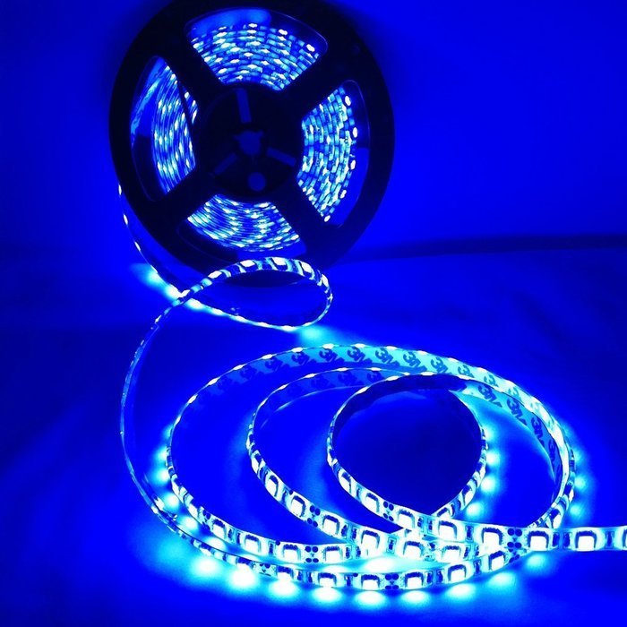 TOP YAO 16.4ft 3528 120led/m SMD Flexible Ribbon 600 LED 9.6w/m Waterproof Cuttable Strip Light for Home Party... N2