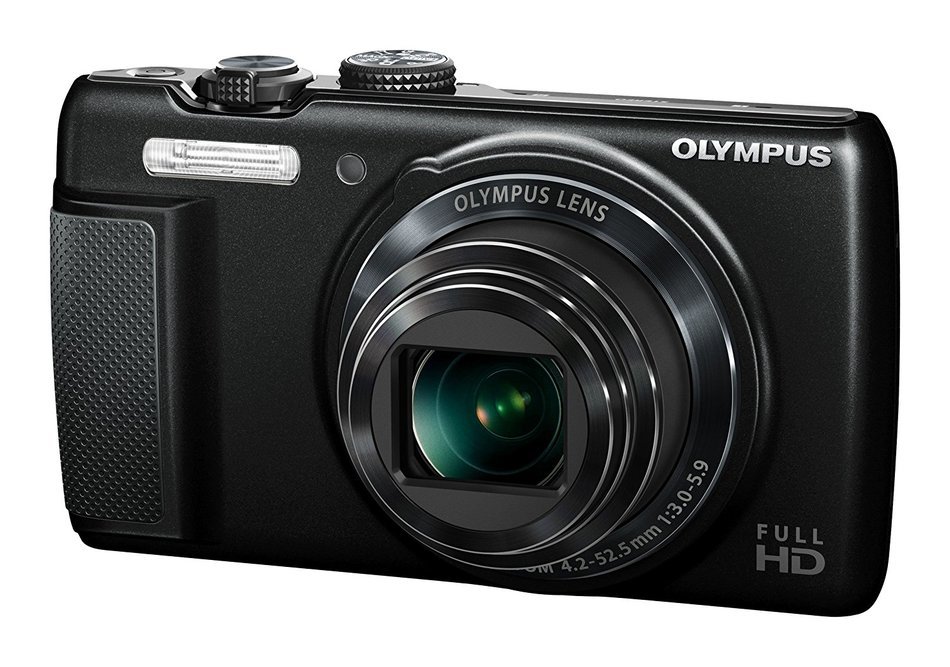Olympus SH-21 Black - 16 MP - International Version (No Warranty) N4