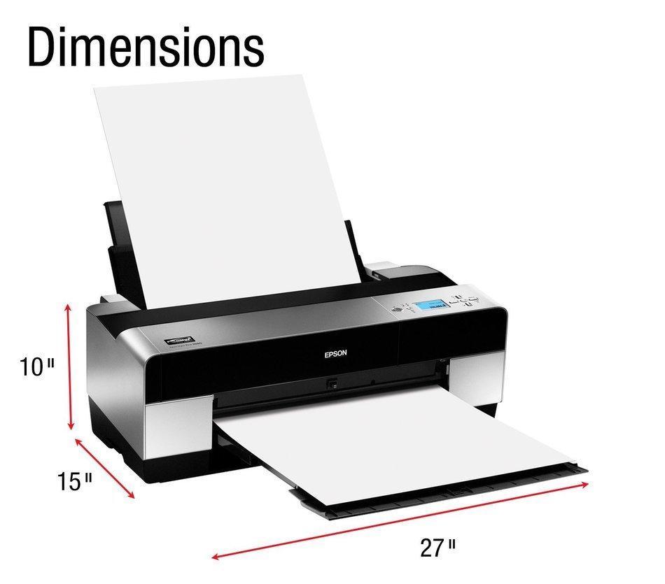 Epson Stylus Pro 3880 Color Inkjet Printer (CA61201-VM) N3 free image ...