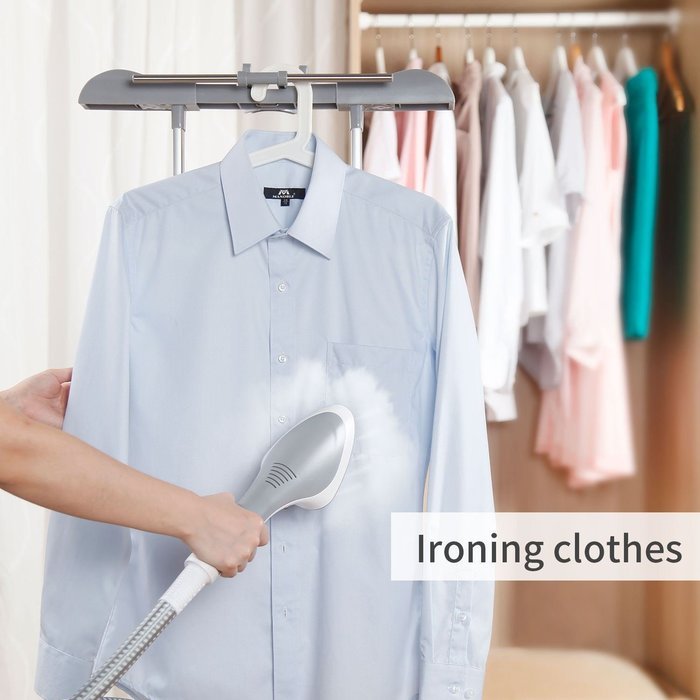 Professional Dual Bar Garment Clothes Fabric Steamer Iron Steam Wrinkle Remove