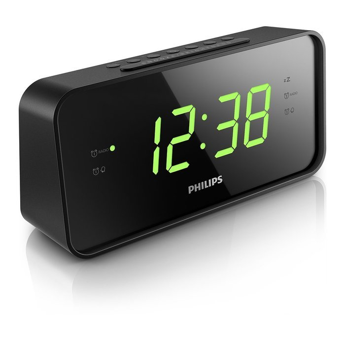 Philips AJ3231 Mirror Finish Clock Radio