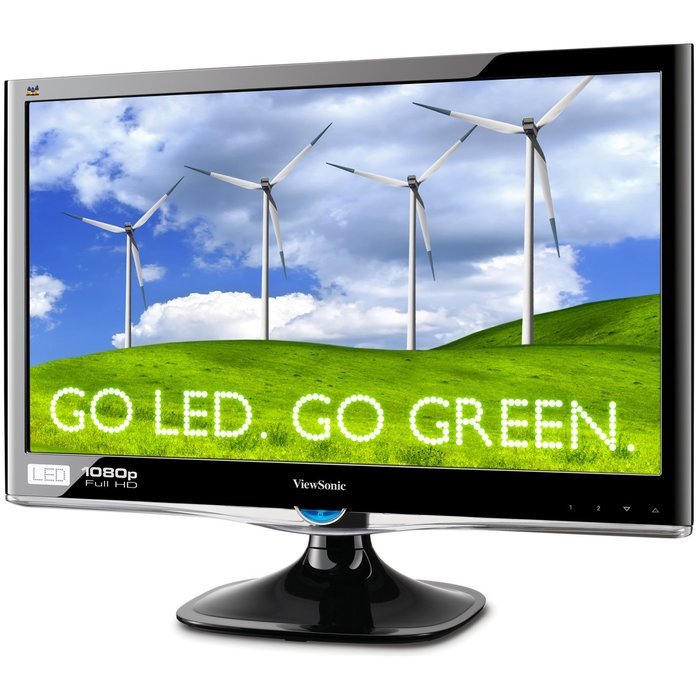 ViewSonic VX2250WM-LED 22-Inch (21.5-Inch Vis) Widescreen Full HD 1080p LED Monitor with Integrated... N4
