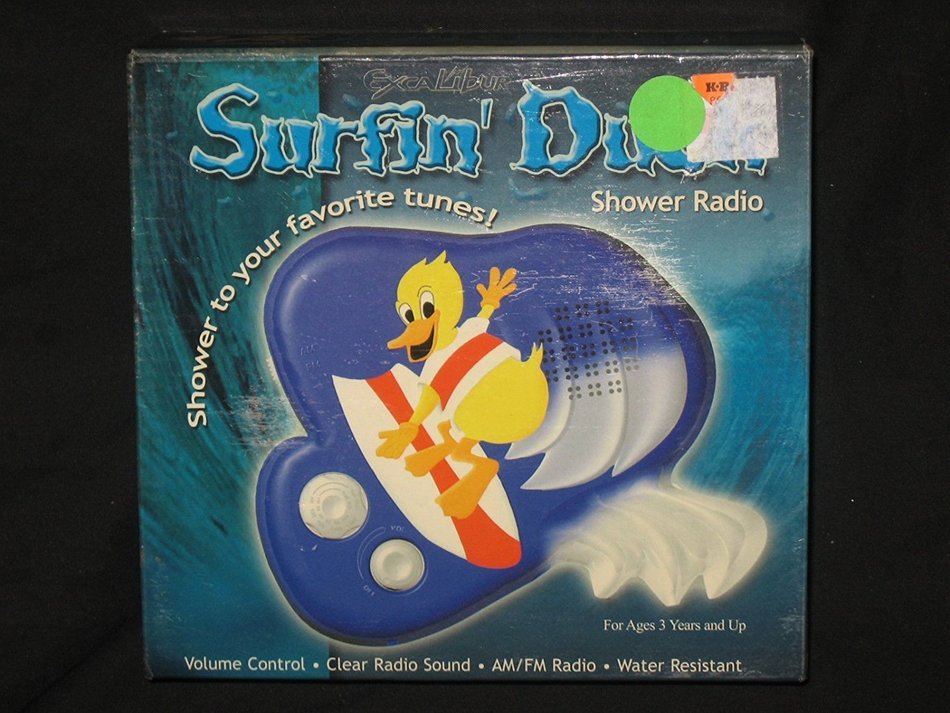 Surfin' Duck Shower Radio
