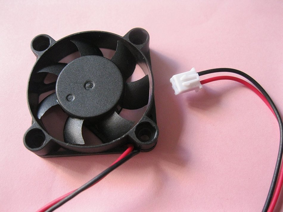 2 pcs Brushless DC Cooling Fan 5V 4010S 7 Blades 2 wire 40x40x10mm Sleeve-bearing Skywalking