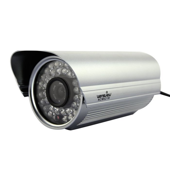 Wansview NCM621W H.264 Mega Pixel Outdoor Wireless WIFI IP Camera 8mm Support TF Card N7