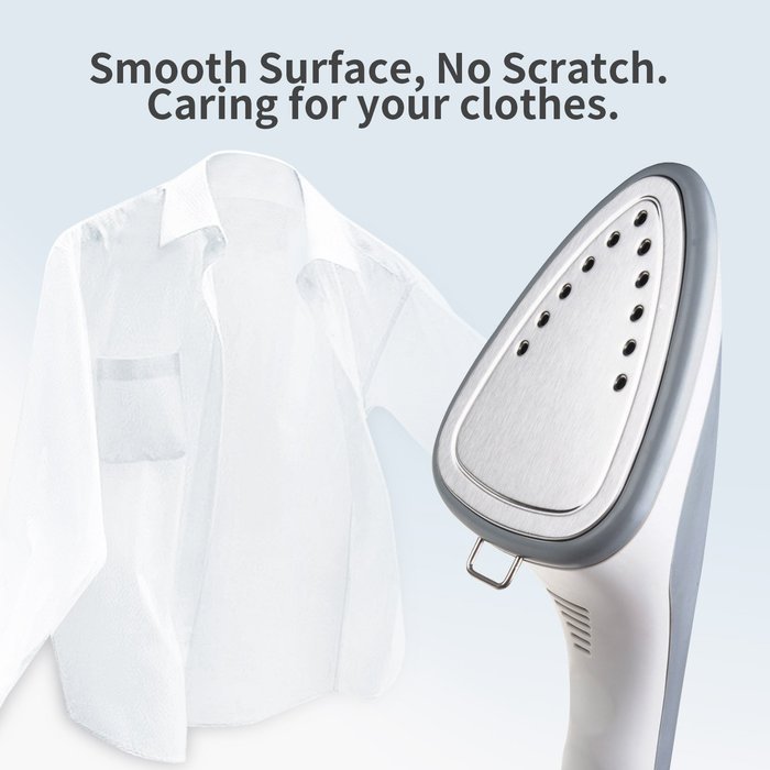 Kazoo 1580W Professional Garment Steamer with Retractable Cord and Foot Operated On-Off Switch N2