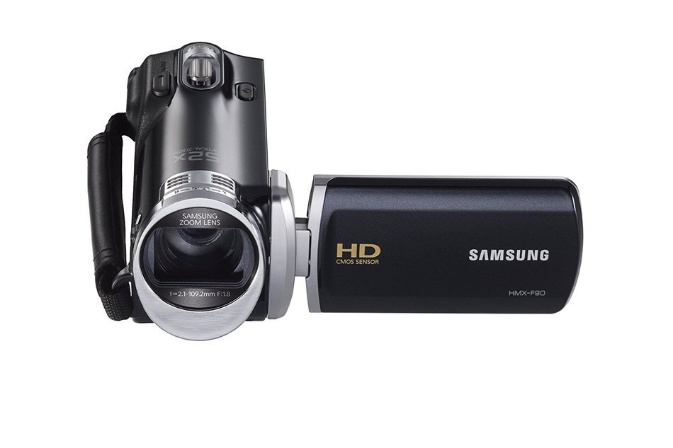 Samsung F90 Black Camcorder with 2.7" LCD Screen and HD Video Recording (Discontinued by Manufacturer) N2