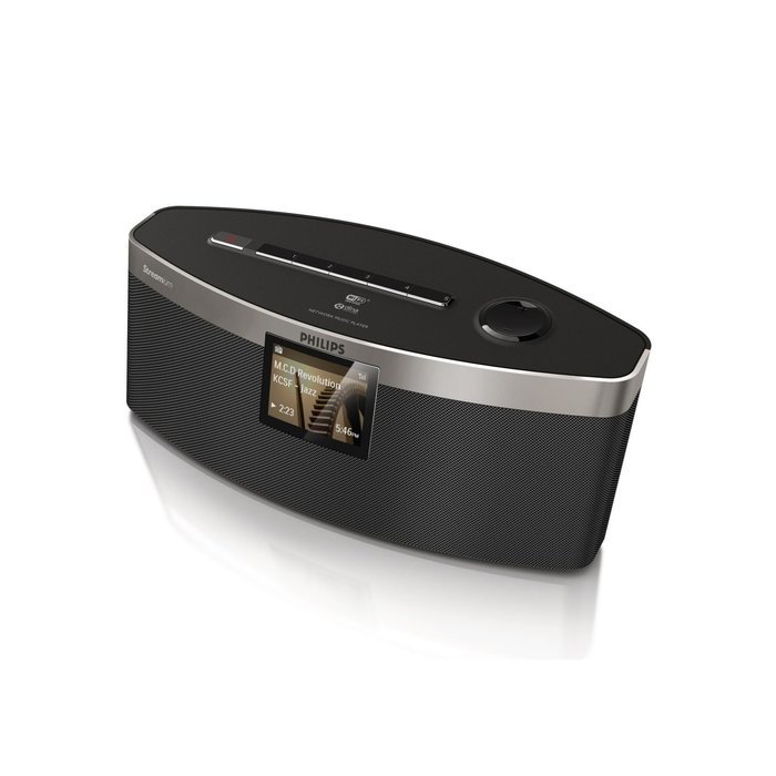 NEW- Philips NP3300 Internet Radio,Internet Radio Uhr, AAC/DEM/FLAC/MP3/OGG/WM