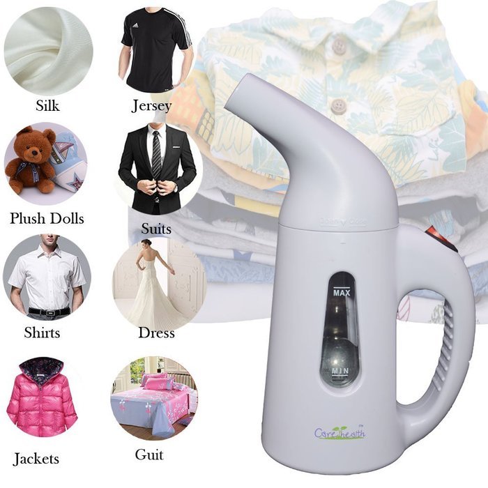 Handheld Garment Steamer, Sweet Mall Portable Travel Mini Frabic Clothes Steamer, 60S Warmup Time, Wrinkle Free...