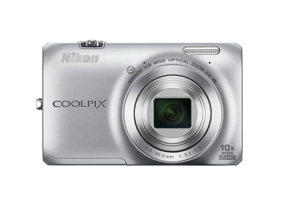 Nikon COOLPIX S6300 16 MP Digital Camera with 10x Zoom NIKKOR Glass Lens and Full HD 1080p Video (Black) N9