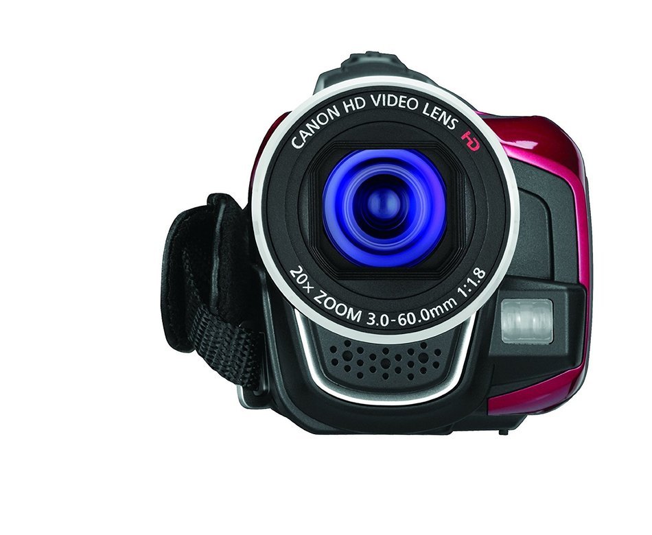 Canon VIXIA HF R10 Full HD Camcorder w/8GB Flash Memory (Red) (Discontinued by Manufacturer) N8