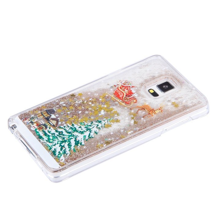 Galaxy Note 3 Case,Galaxy Note 3 Liquid Cover,PHEZEN Christmas Tree Santa Claus Design Cool Quicksand Moving Stars... N13