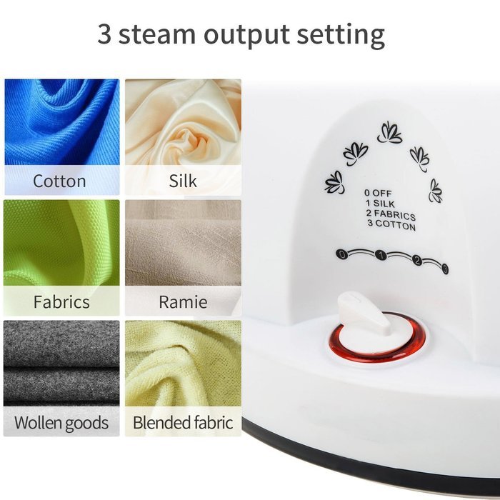 Gracelove Professional Garment Clothes Fabric Steamer Portable Iron Steam Wrinkle Remove N2